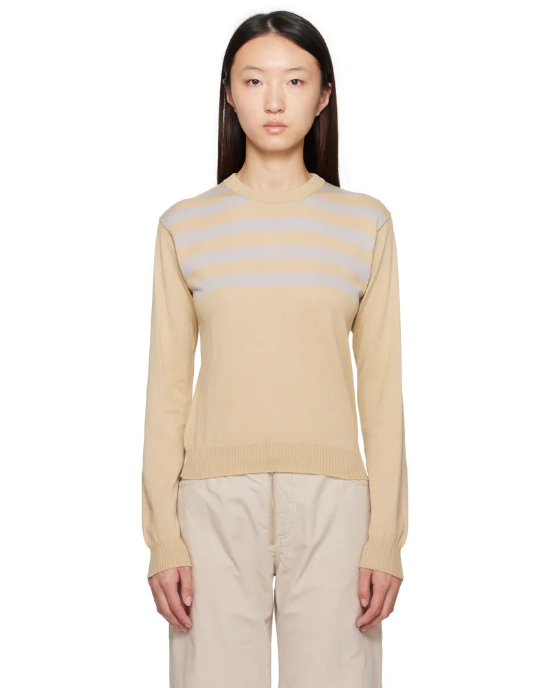 Paloma Wool Beige & Gray Salim Sweater 620