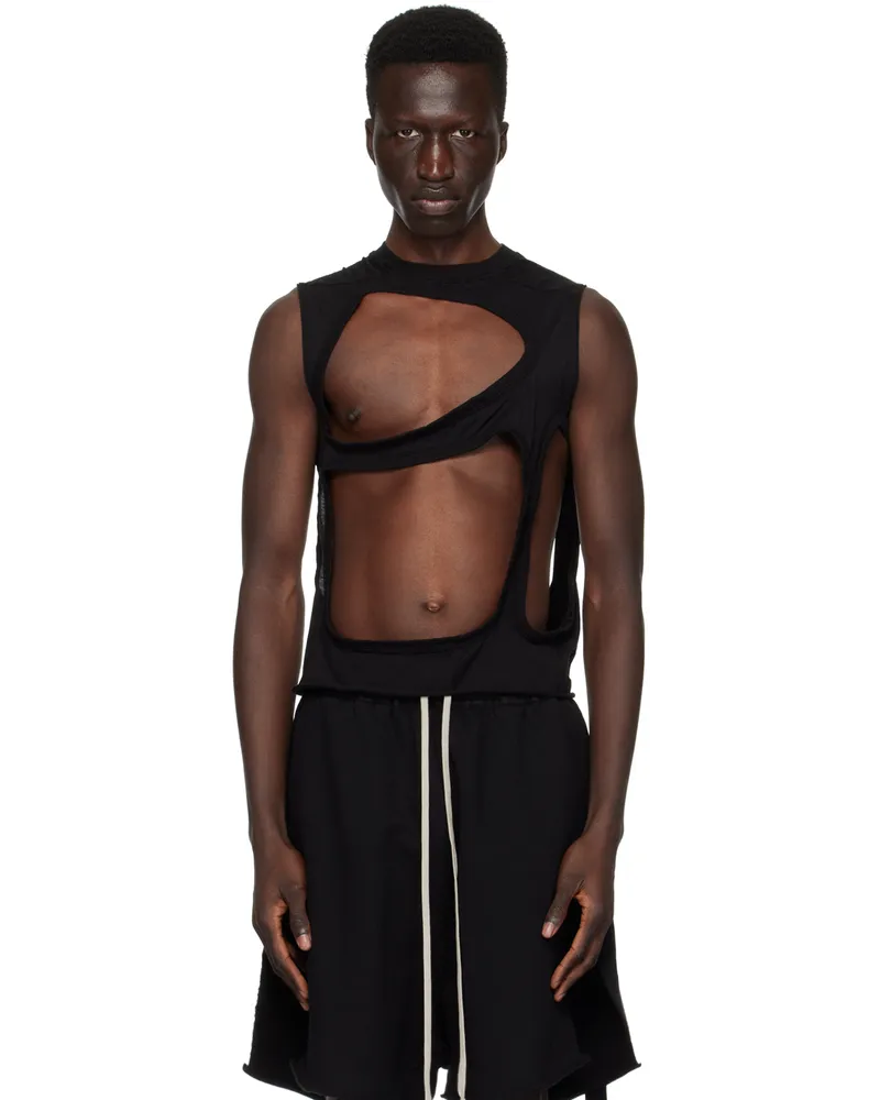 DRKSHDW by Rick Owens Black Membrane II Tank Top Black