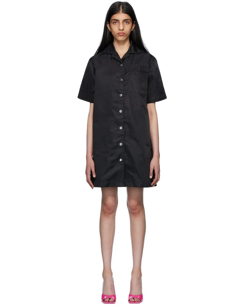 ROTATE Birger Christensen Black Storm Minidress 1000