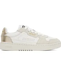 Axel Arigato White & Gold Dice Lo Sneakers White