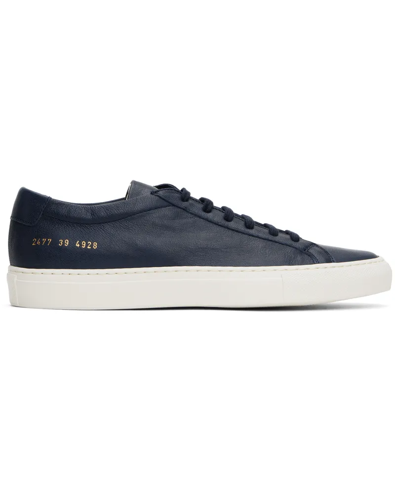 Common Projects Navy Summer Achilles Sneakers 4928