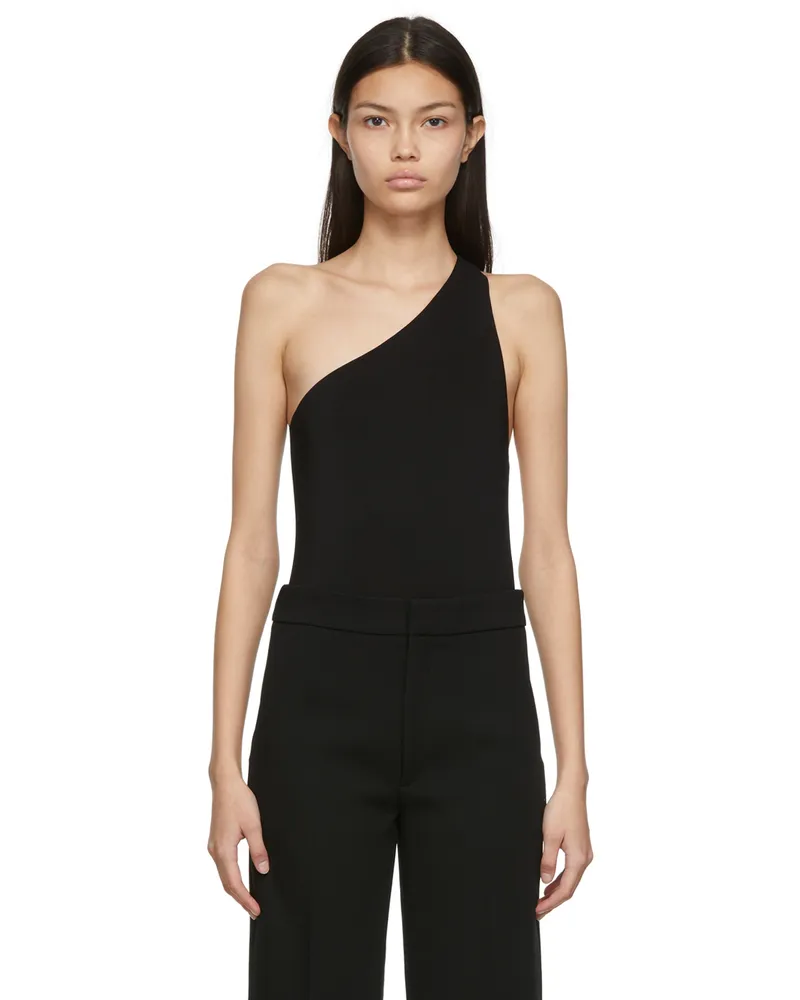 GAUCHERE Black Vitus Bodysuit 1000
