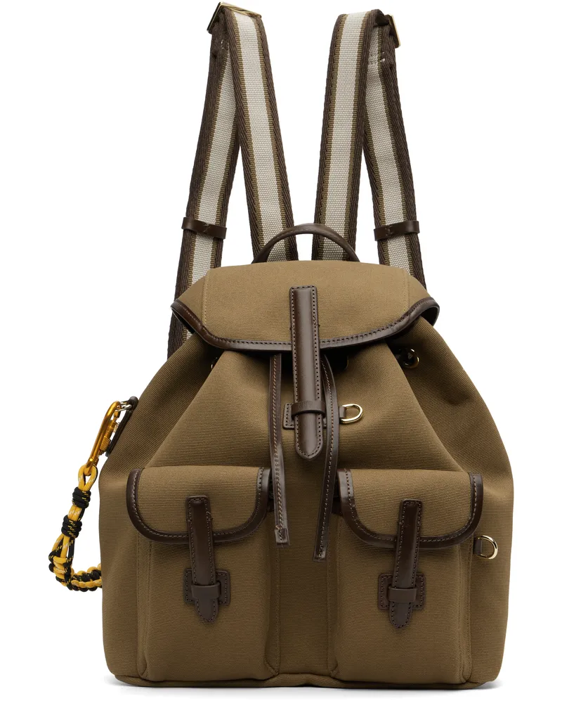 Max Mara Brown Popoli Backpack 003