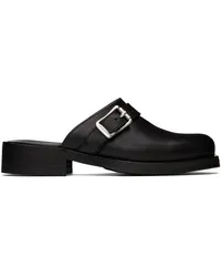 Our Legacy Black Camion Mules Black