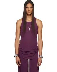 Rick Owens SSENSE Exclusive Purple KEMBRA PFAHLER Edition Tank Top Purple