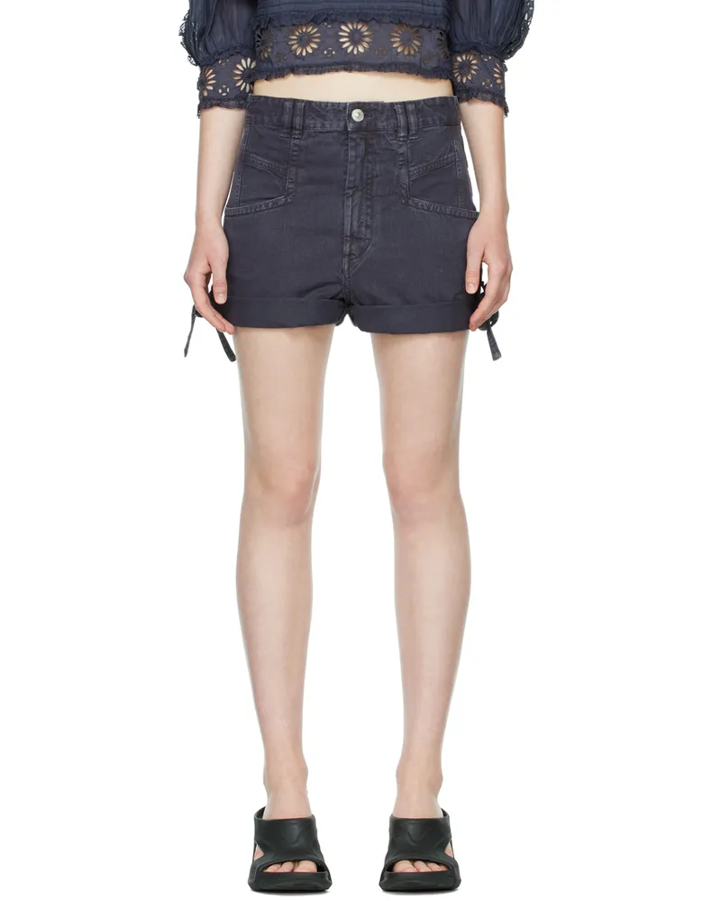 Isabel Marant Purple Naesqui Shorts 30fn