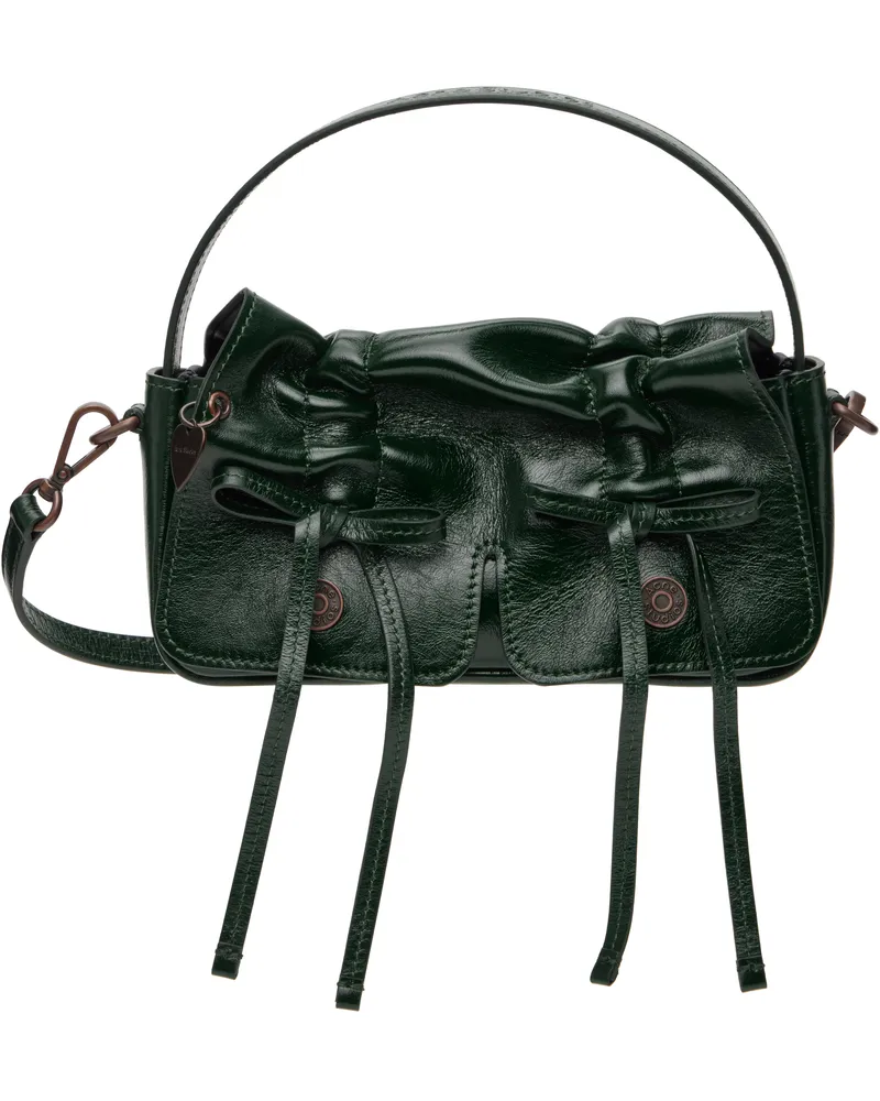 Acne Studios Green Multipocket Micro Bag Aax