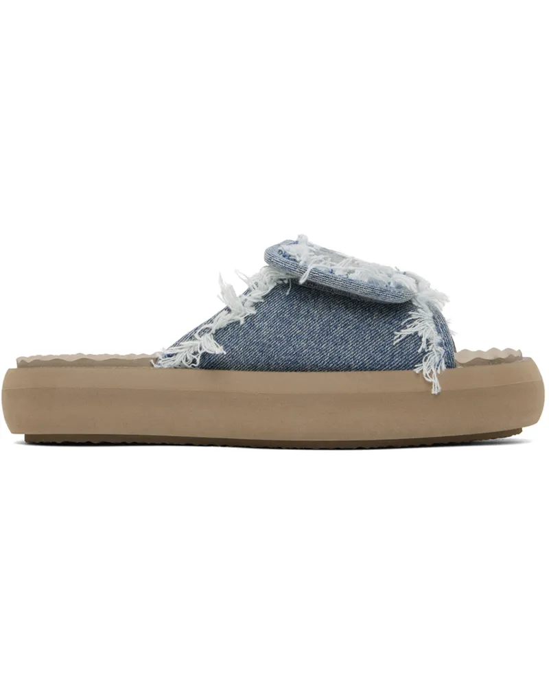 Eytys Blue Alessa Sandals Denim
