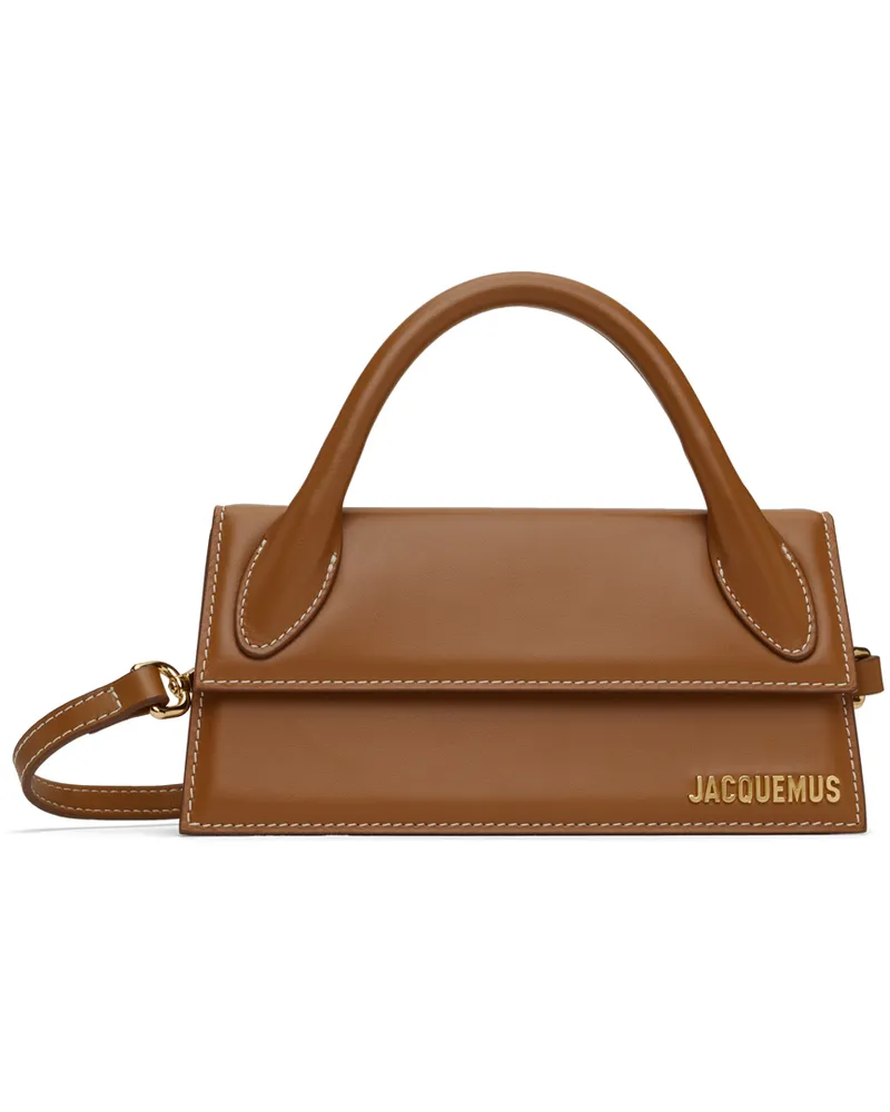 Jacquemus Brown Les Classiques 'Le Chiquito long' Bag 811