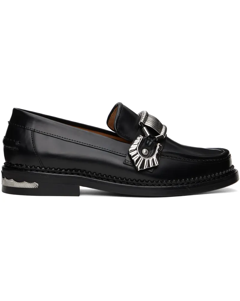 Toga SSENSE Exclusive Black Hardware Loafers Aj1184