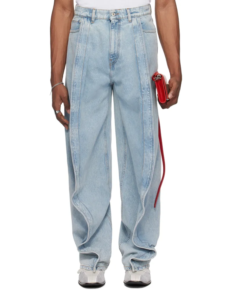 Y/PROJECT Blue Banana Jeans Evergreen