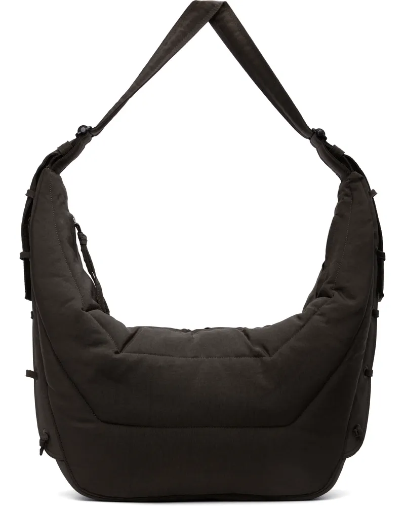 Christophe Lemaire Brown Large Soft Game Bag Br490
