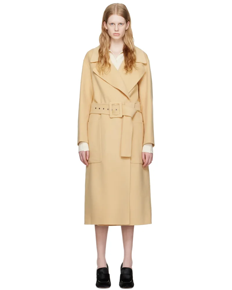 SPORTMAX Beige Bimba Coat 075