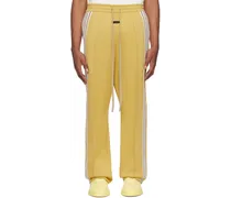 Yellow Relaxed-Fit Sweatpants