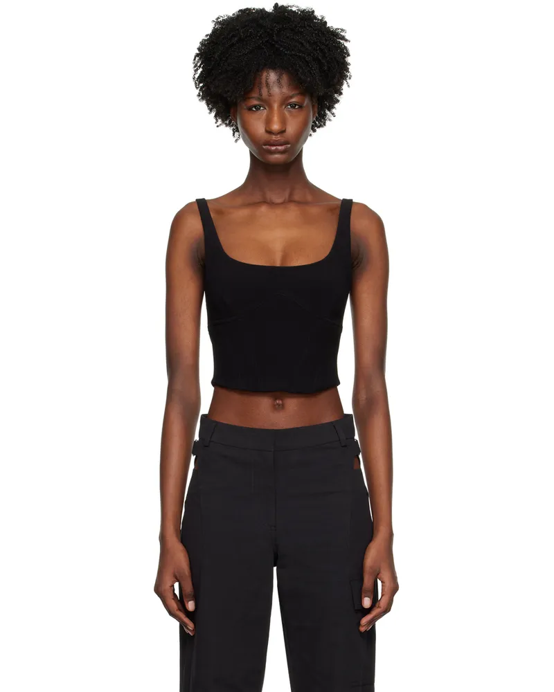 bec & bridge Black Marisol Tank Top Black