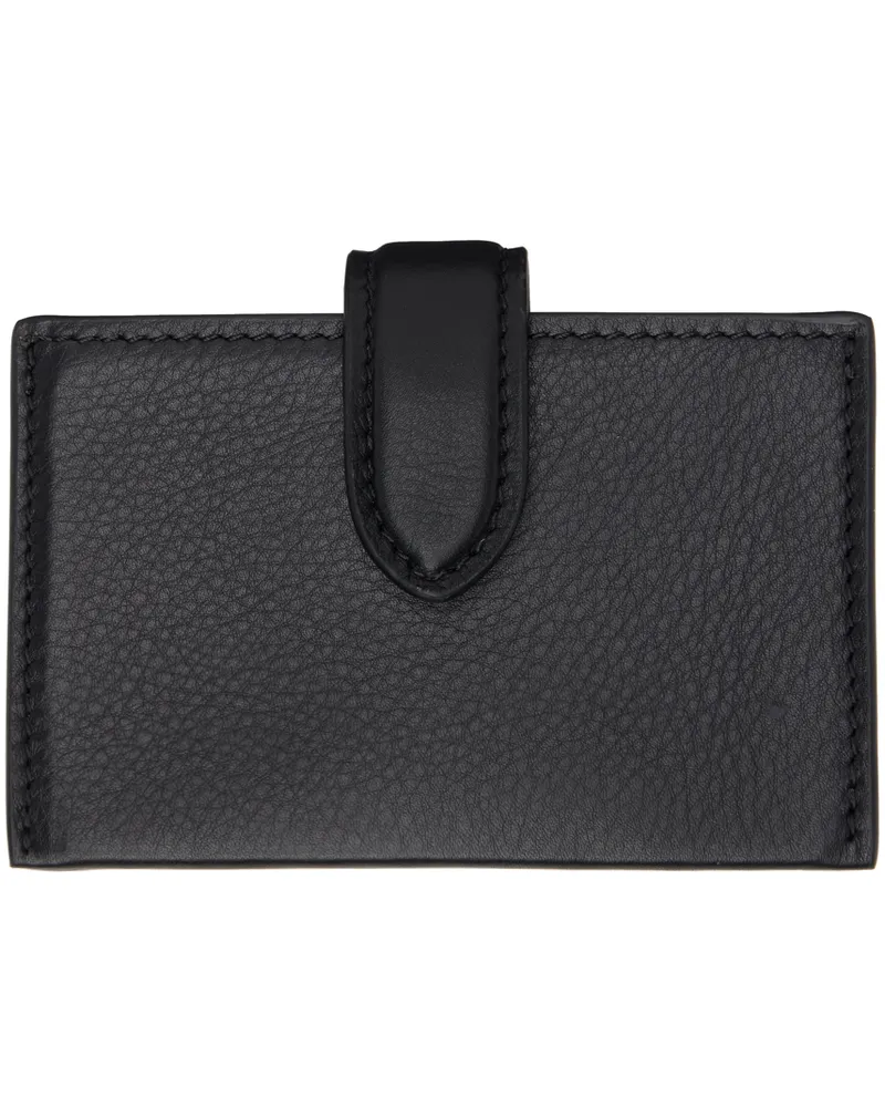 The Row Black Multi Card Holder Black