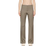 Gray Aspect Trousers