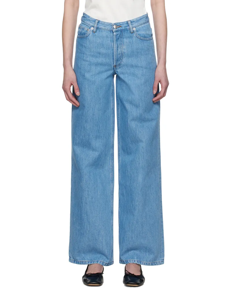 A.P.C. Blue Elisabeth Jeans Ial