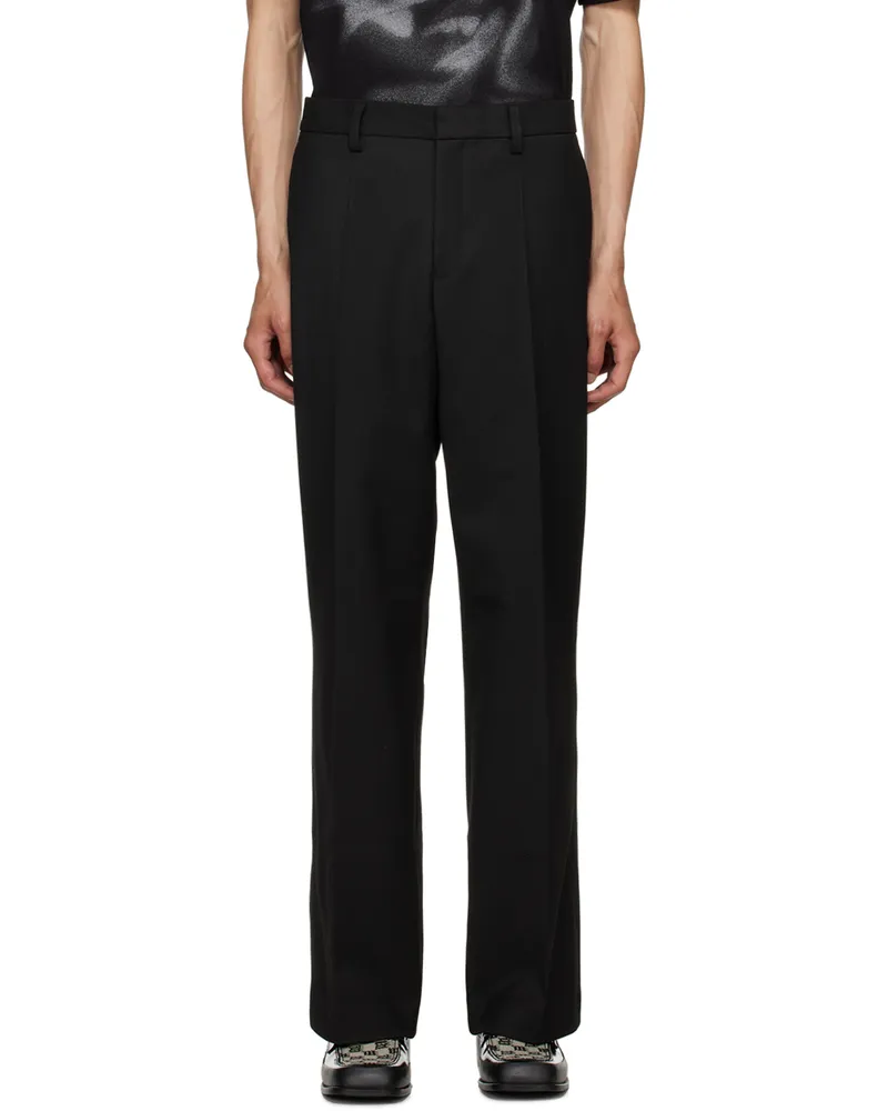 MISBHV Black Tailored Trousers Black
