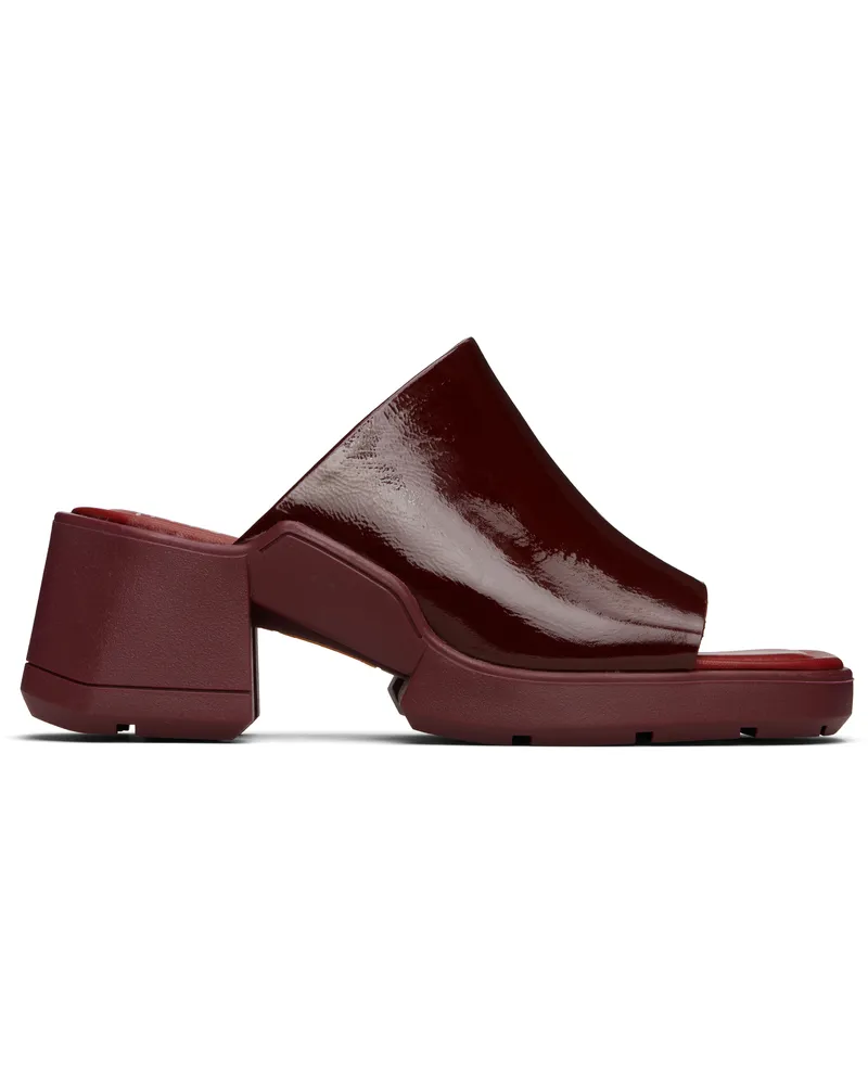 Miista Burgundy Clarin Mules Red