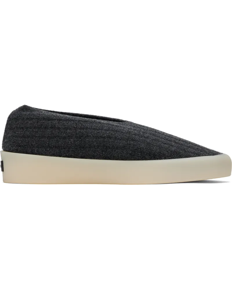 Fear of God Black Moc Knit Lo Sneakers Off