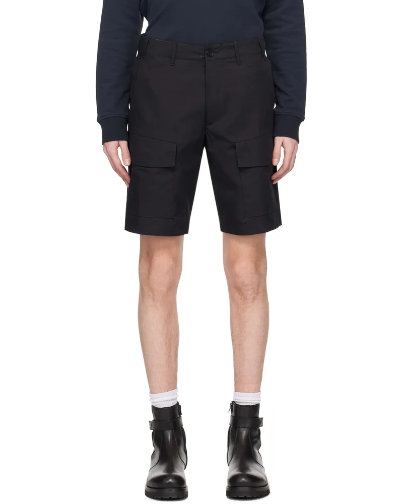Belstaff Black Pace Shorts Black