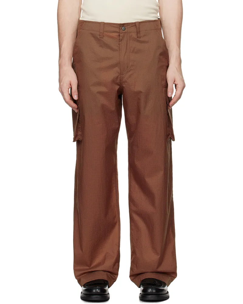 Our Legacy Brown Mount Cargo Pants Golden