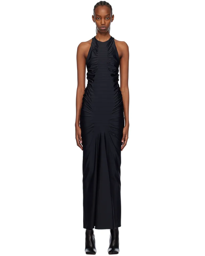 GAUGE81 Black Deni Maxi Dress Black