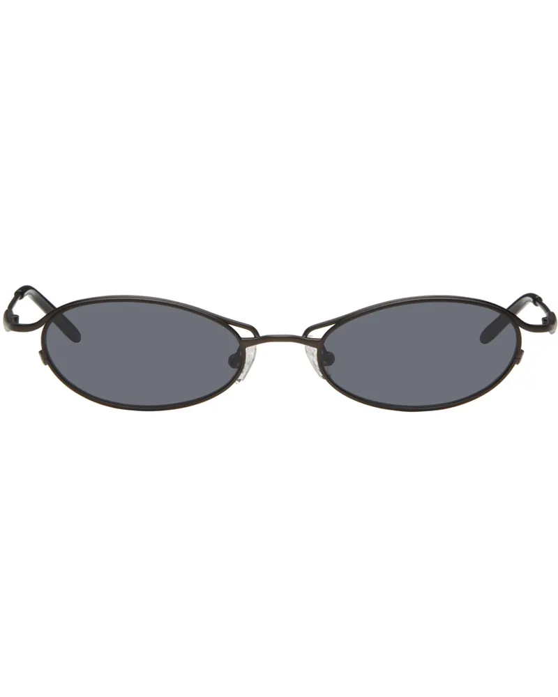 Song For The Mute SSENSE Exclusive Black Ant Sunglasses Black