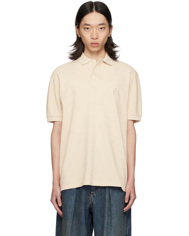 Isabel Marant Beige Afko Polo Chalk