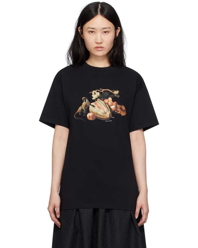 Soulland Black Kai T-Shirt Black
