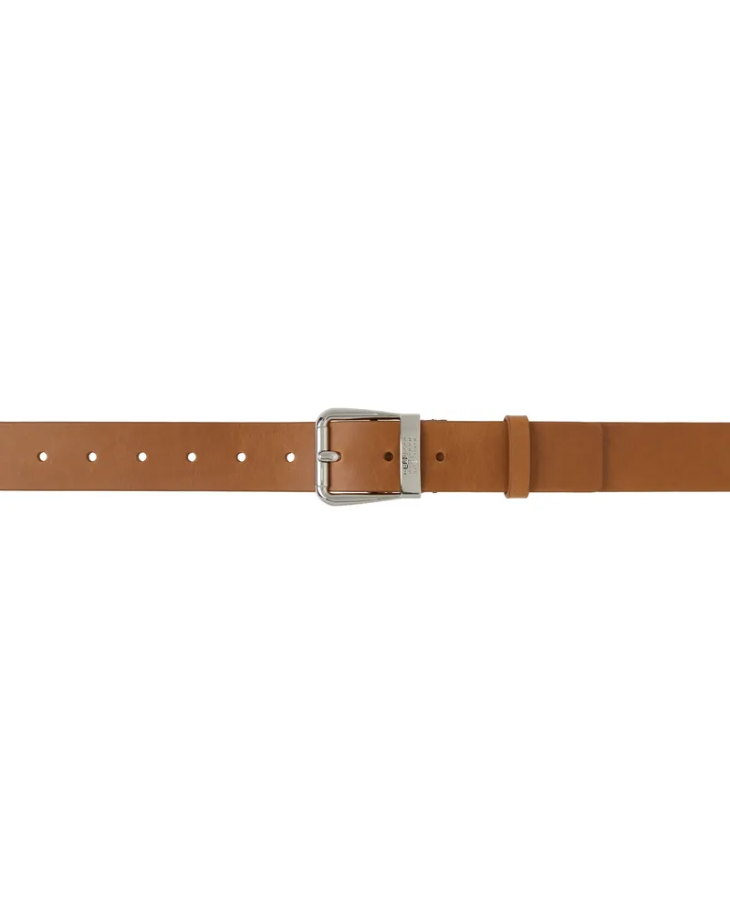 Maison Margiela Brown Vegetable Leather Belt H4200