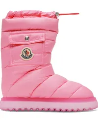 Moncler Pink Gaia Pocket Down Boots Pink