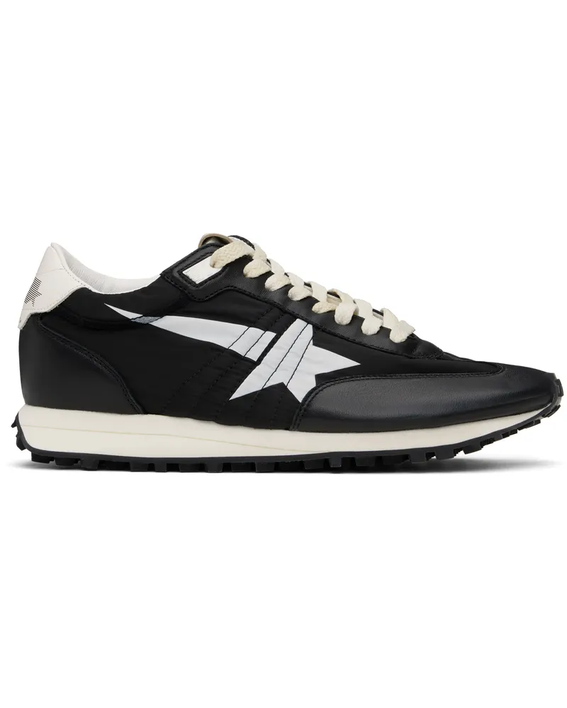 Golden Goose Black & White Marathon Sneakers 90167