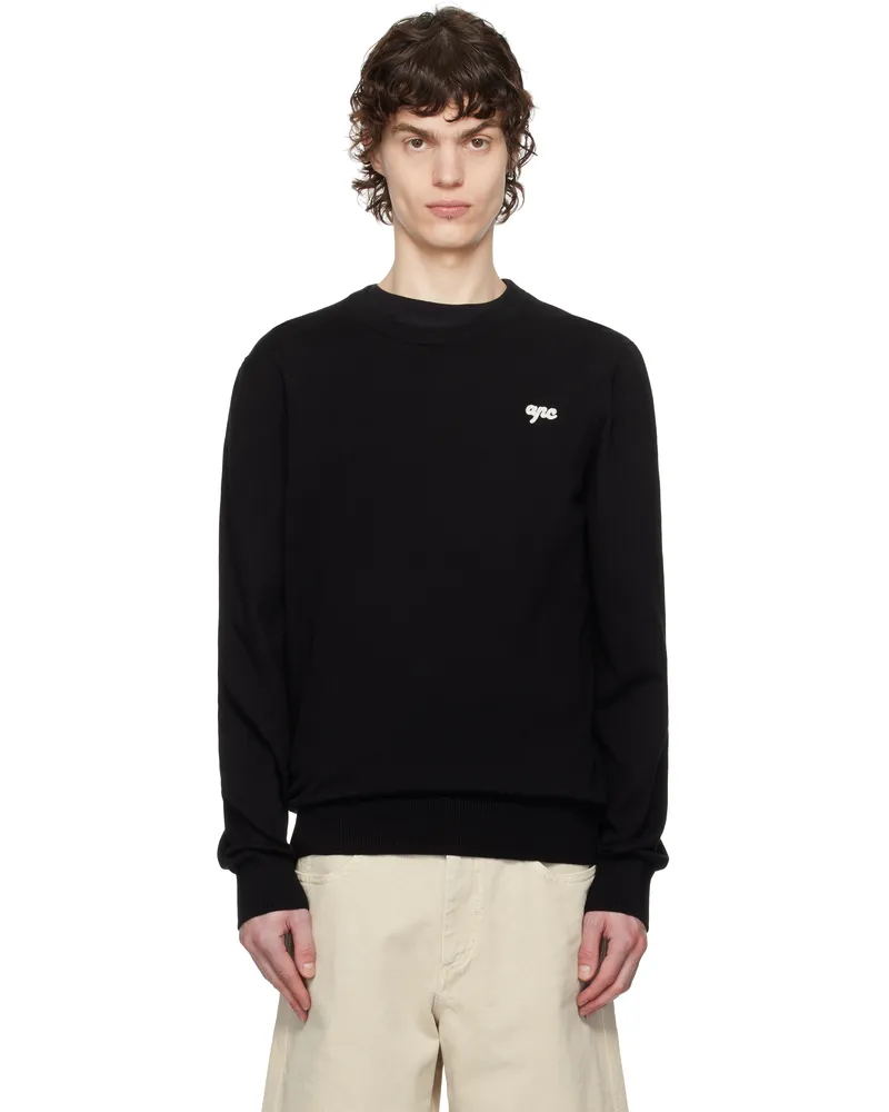 A.P.C. Black Neville Sweater Lzz
