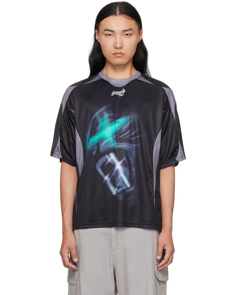 Gerrit Jacob Black Football T-shirt White
