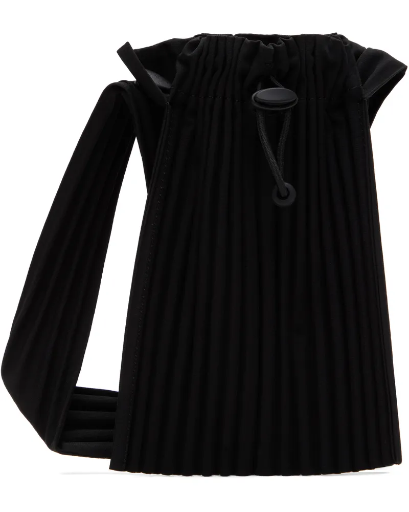 Issey Miyake Black Pocket Bag 15-black
