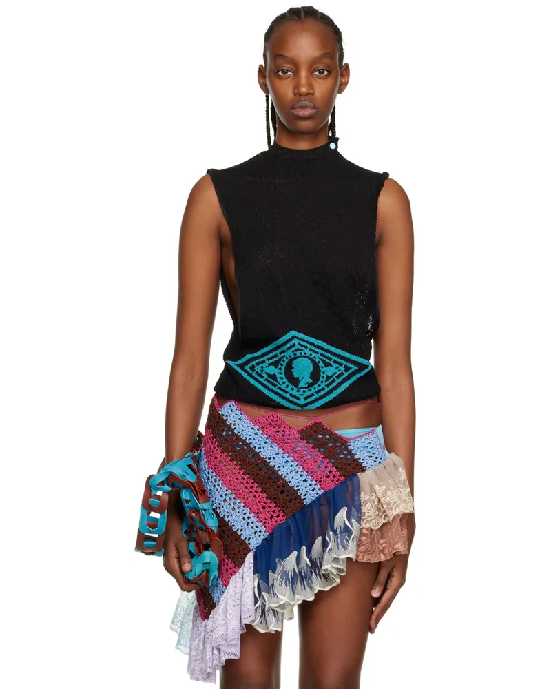 Katya Zelentsova SSENSE Exclusive Black Tank Top Bb-xx