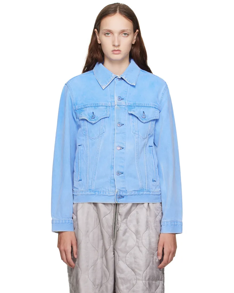 NotSoNormal Blue Daily Denim Jacket Pale