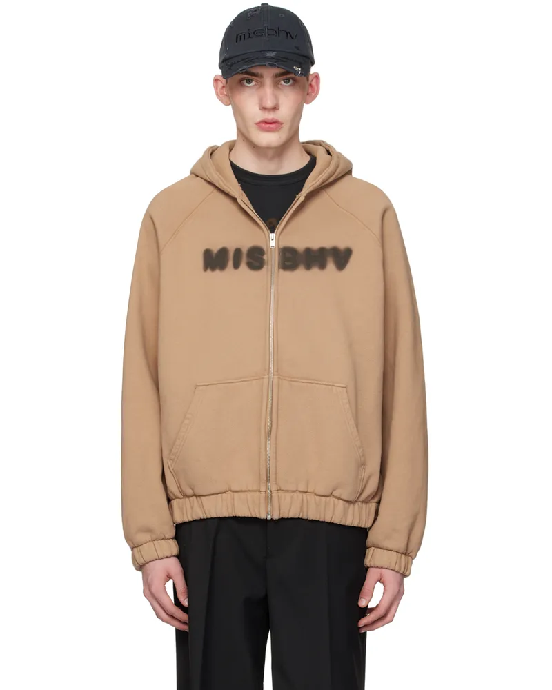 MISBHV Tan Community Hoodie Brown