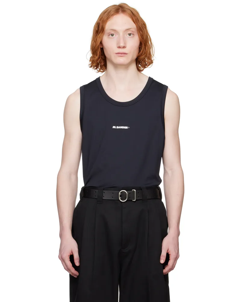 Jil Sander Black Active Jersey Tank Top 001