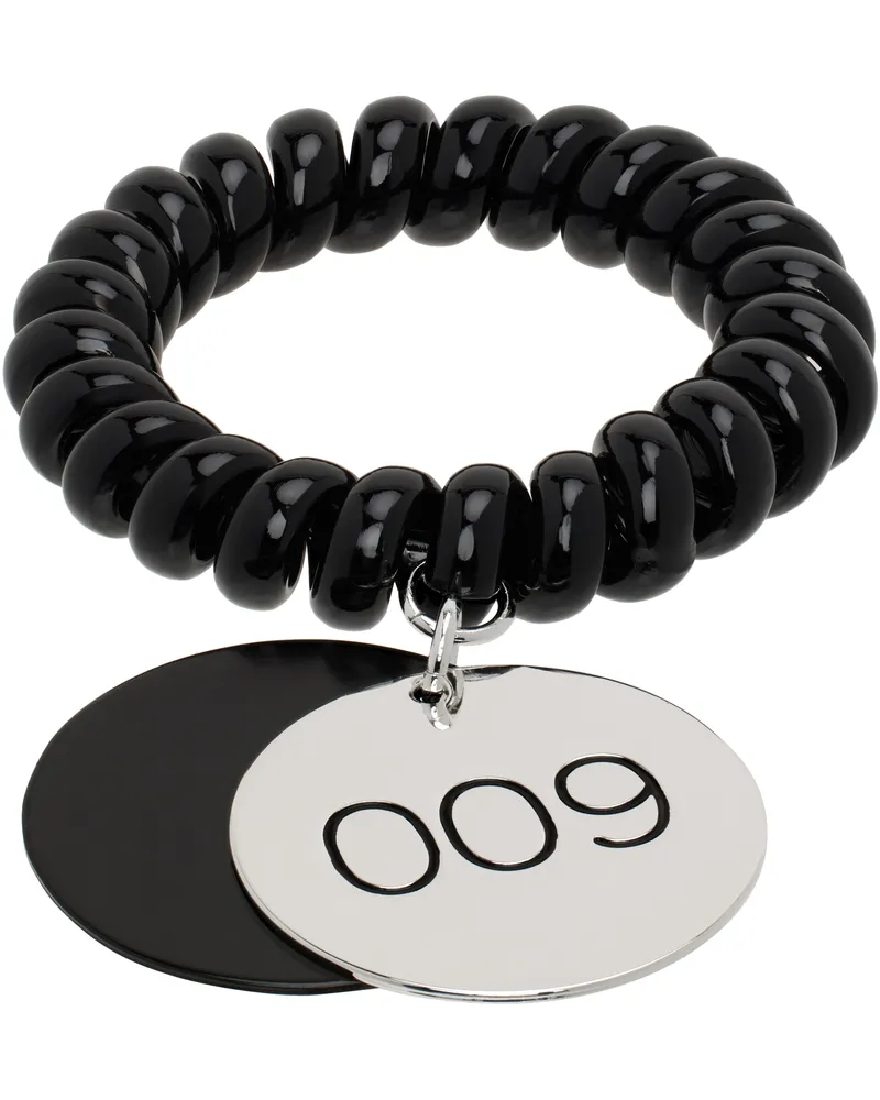 Tory Burch Black Locker Room Bracelet Black