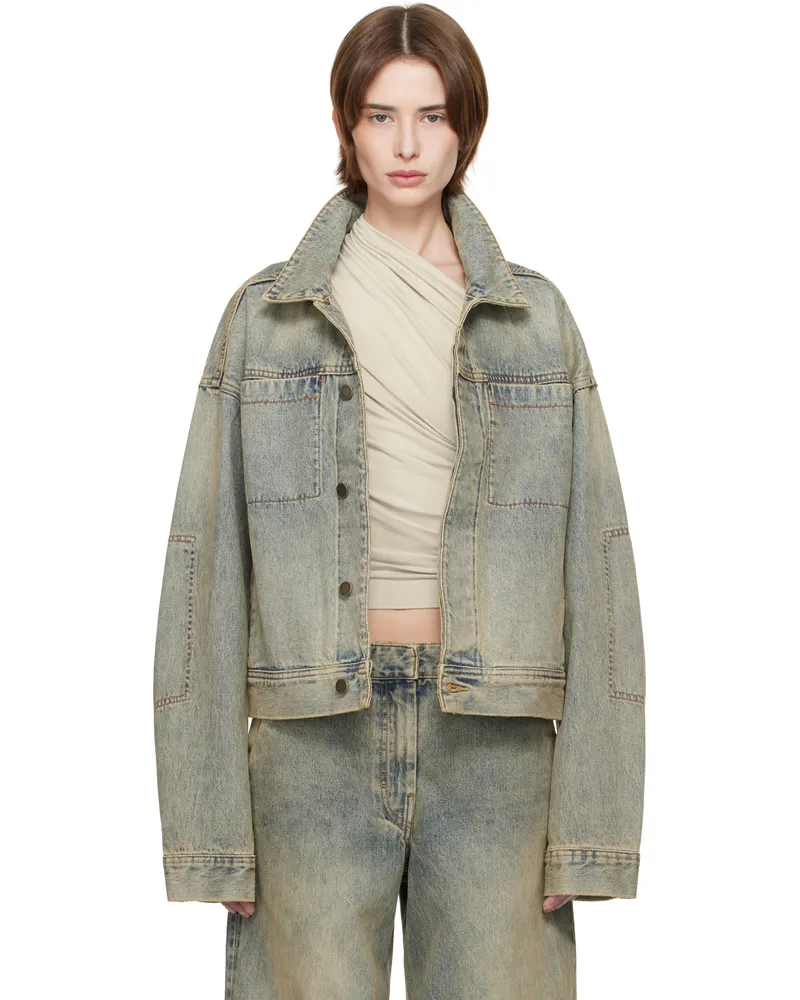 Entire Studios Blue Gem Denim Jacket Surfacewave
