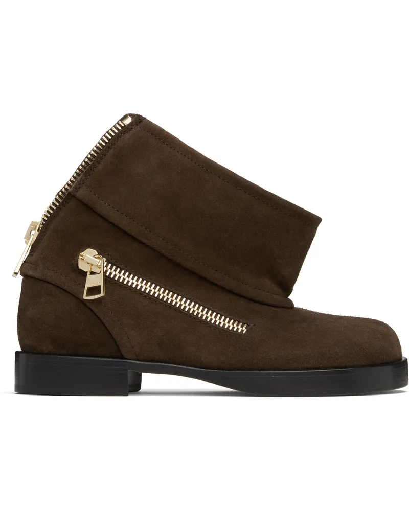 J.W.Anderson Brown Biker Boots 600