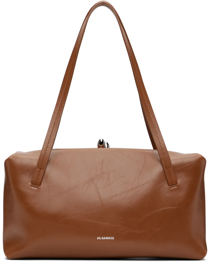 Jil Sander Tan Goji Pillow Bag 520