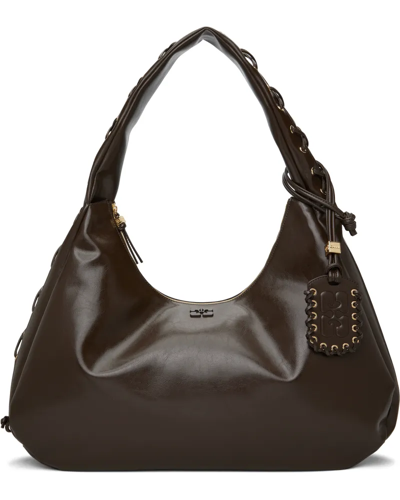 Ganni Khaki XXL Bag 826
