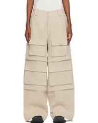 MISBHV SSENSE Exclusive Beige Cargo Pants Beige