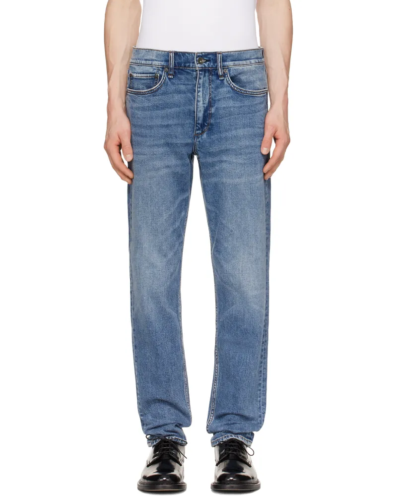 Rag & Bone Blue Fit 2 Slim Fit Jeans Carter
