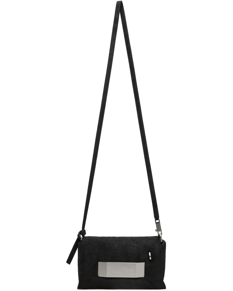 Rick Owens Black Concordians Pillow Griffin Bag 09