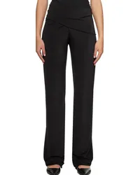 16ARLINGTON Black Boxte Trousers Black